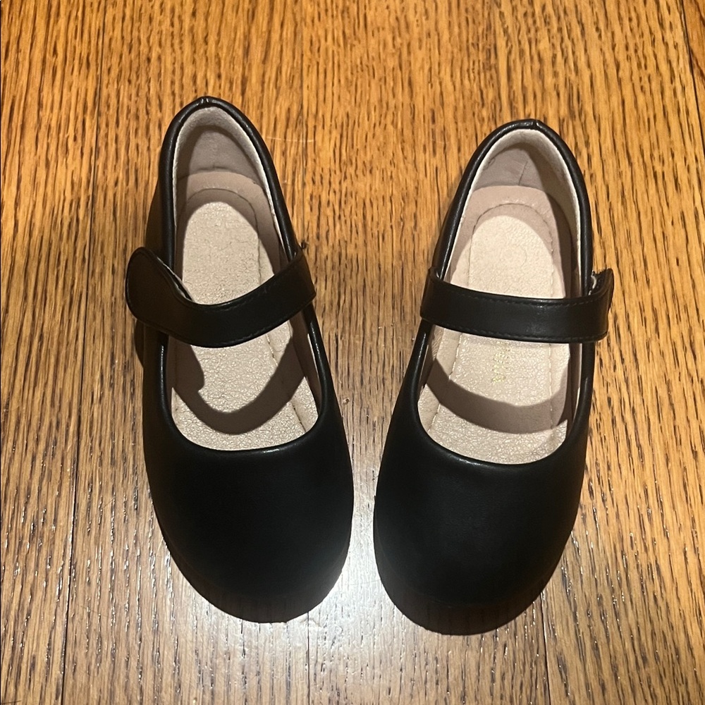 Toddler Black Ballet Dress Shoes